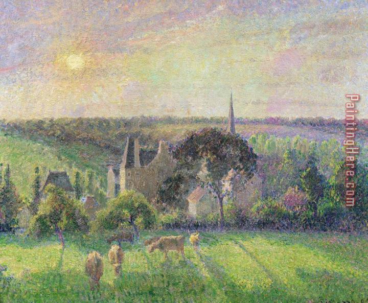 Camille Pissarro The Church and Farm of Eragny
